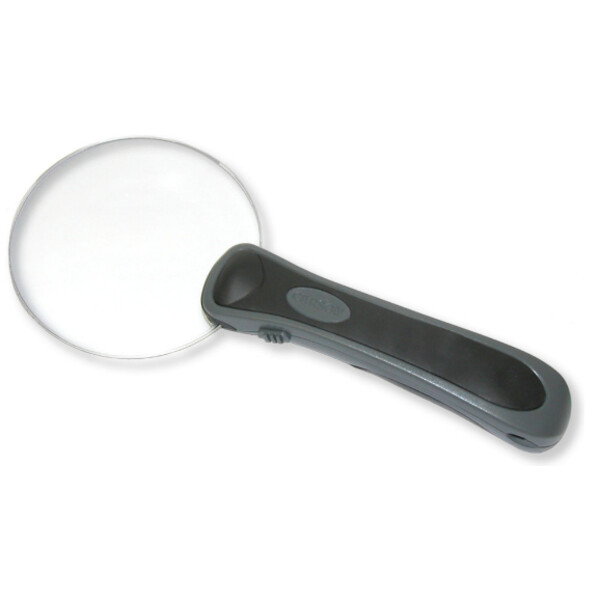 DIGIPHOT Magnifying glass RM - 95, 2.5x, Ø 90 mm, LED