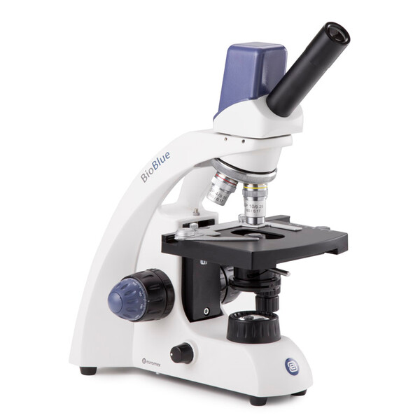 Euromex Microscope BioBlue, BB.4255, Digital, Mono, DIN, 40x-1000x, 10x/18, LED 1W