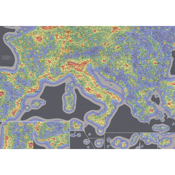 Oculum Verlag Sky Quality Map Europe