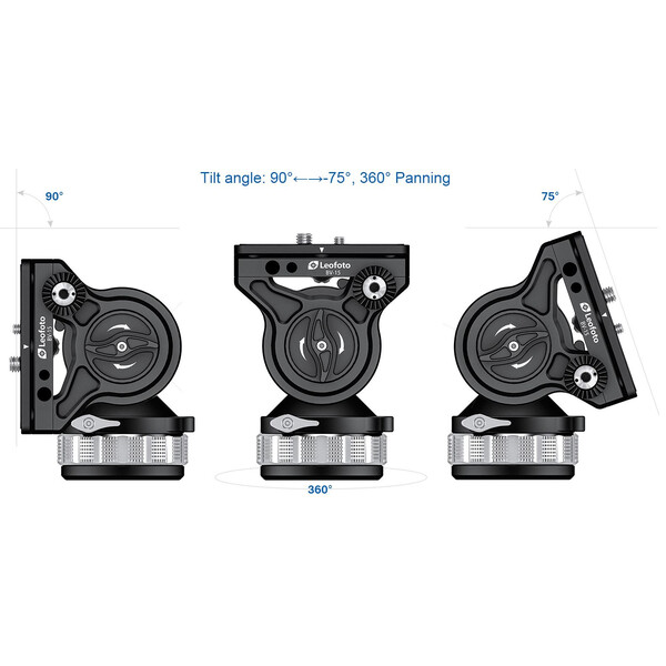 Leofoto Video tilt head BV-20