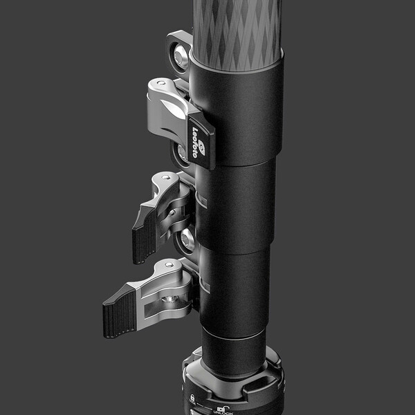 Leofoto Carbon monopod MV-324C+BV-10+VD-03