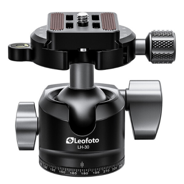 Leofoto Carbon tripod LSR-284C Rapid Ranger mit Beinklemmen + Ballhead LH-30