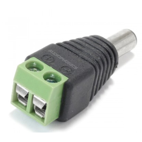 Pierro Astro Adapter socket 5.5/2.1mm Plug to screw terminals