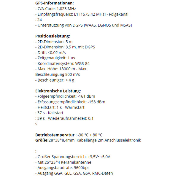 Pierro Astro USB-GPS-Modul für PC und Mac