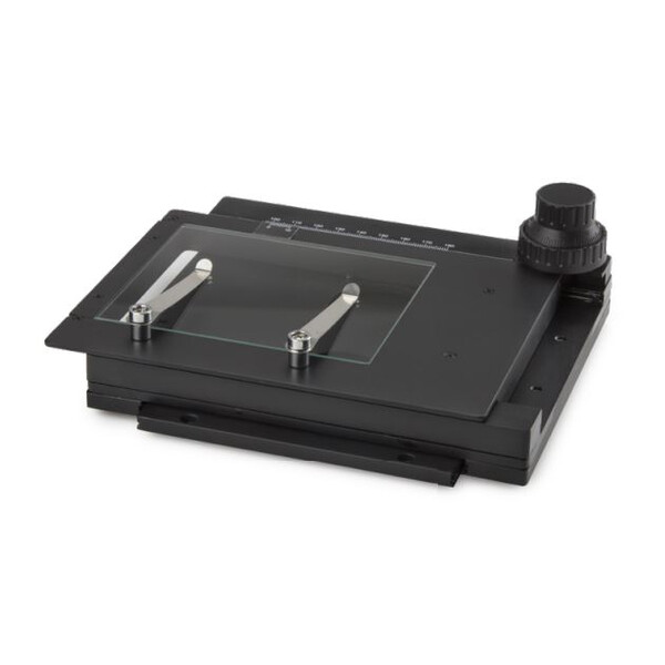 Euromex X/Y Cross table with microscope stage and translucent glass plate for NexiusZoom