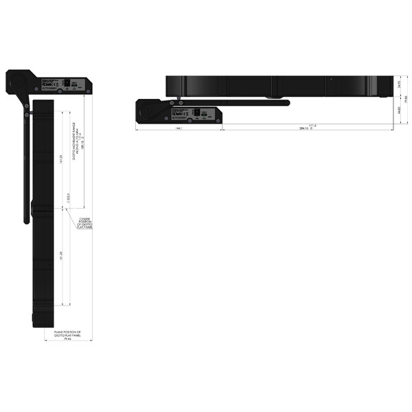 PrimaLuceLab flat field mask GIOTTO 320 with ALTO Telescopic Cover