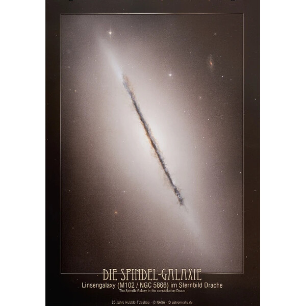 AstroMedia Poster The Spindle Galaxy