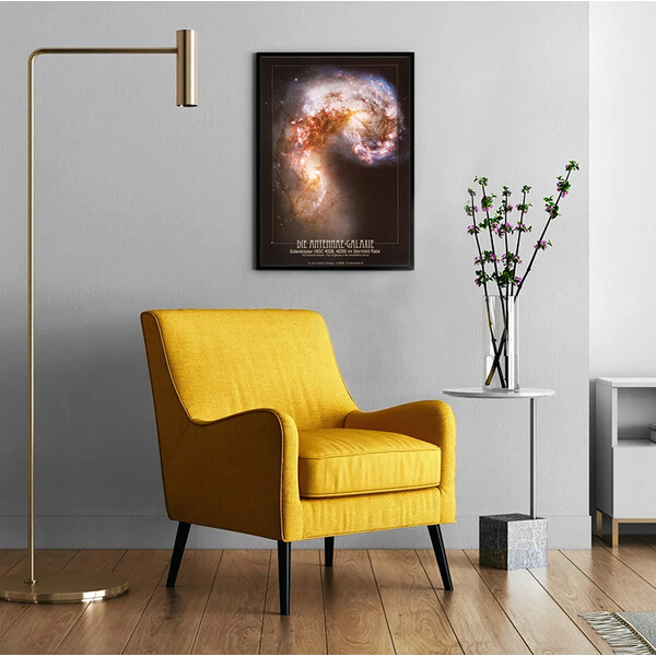 AstroMedia Poster The Antennae Galaxies