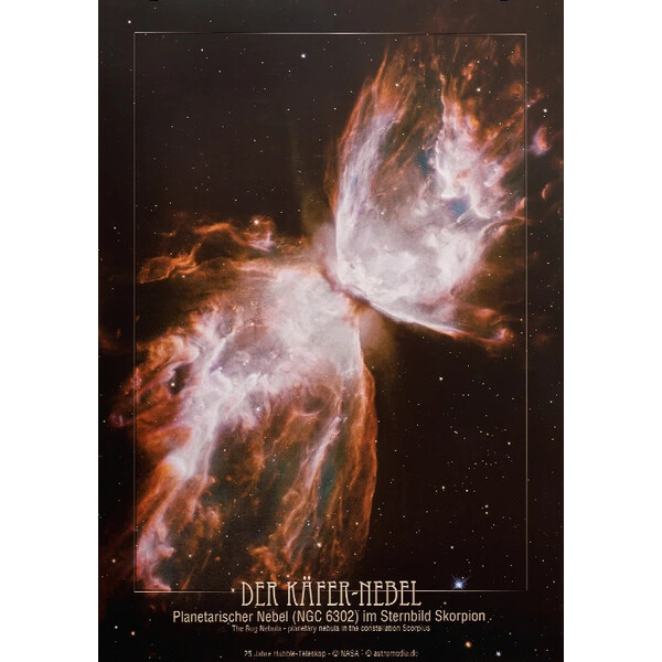 AstroMedia Poster The Beetles Nebula NGC 6302