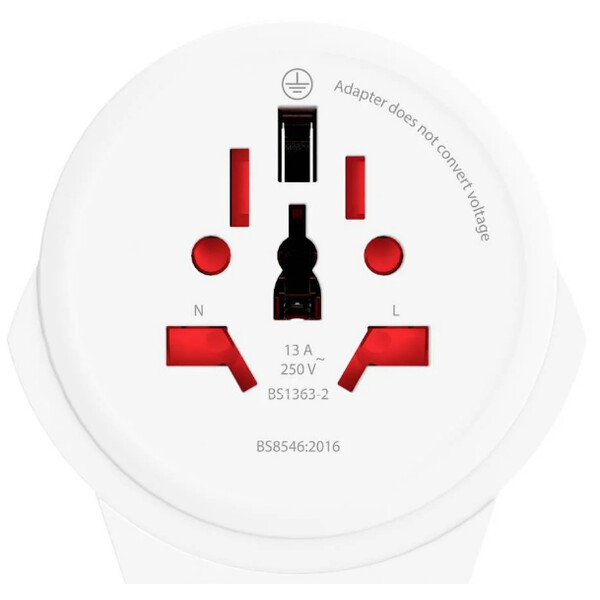 Alimentation électrique Skross Reiseadapter World to Europe USB 1.0