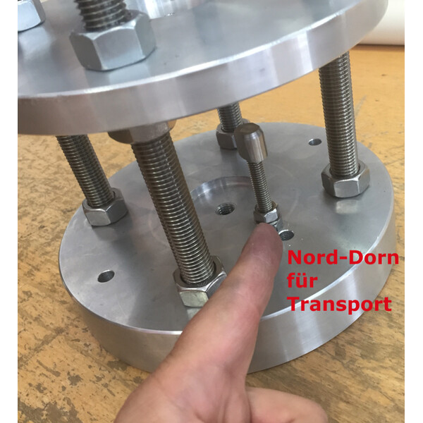Lacerta Pier extension Concrete pillar adapter for EQ-6, NEQ-6, NEQ-6 R & EQ-8