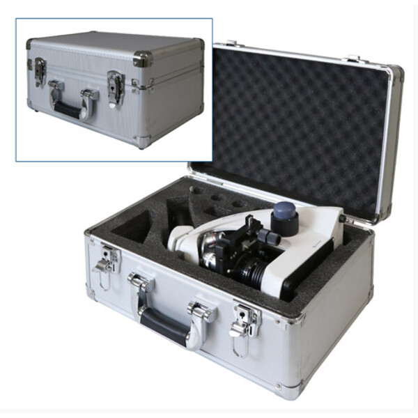 Euromex Aluminium transport case, MB.9900 (MicroBlue)