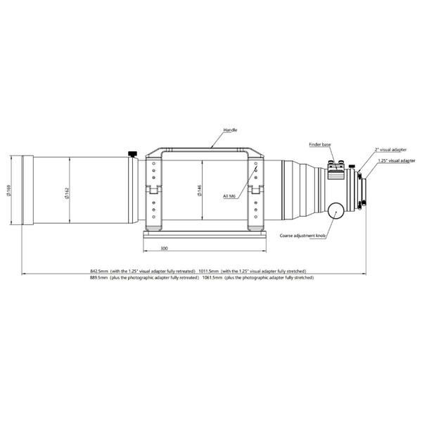 Askar Apochromatic refractor AP 130/1000 130PHQ OTA