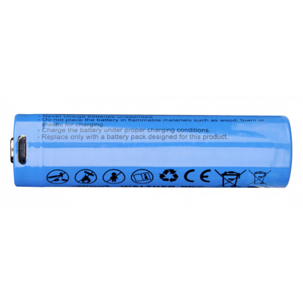 Walther 2600 mAh Li-Ion battery with Micro-USB charging socket