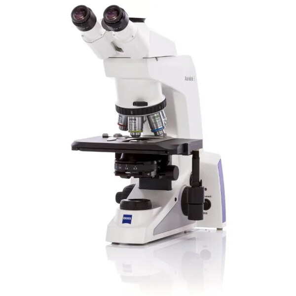 ZEISS Microscope , Axiolab 5, PH, trino, infinity, plan, 5x, 10x, 40x, 10x/22, Dl, LED, 10W, inkl Kameraadapter
