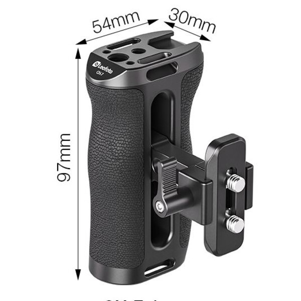 Leofoto Camera Cage Handle with rail CH-7-1