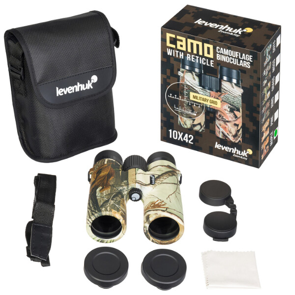 Levenhuk Binoculars 10x42 Camo Maple