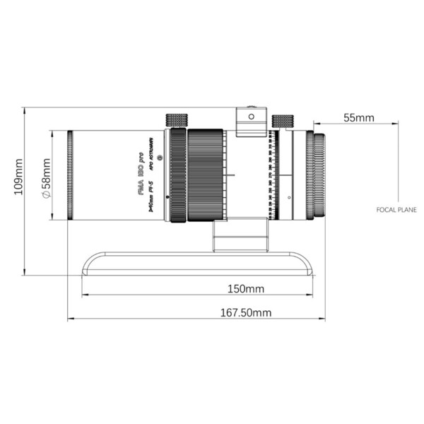 Askar Apochromatic refractor AP 40/180 FMA180PRO OTA