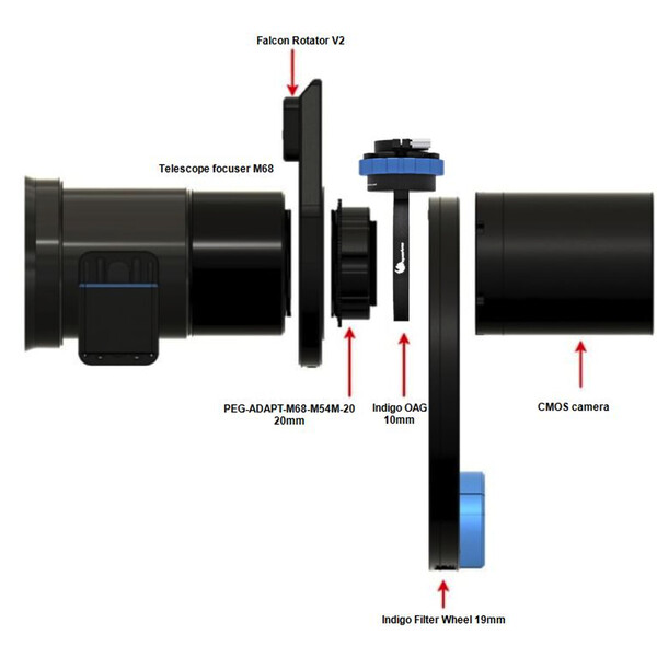 PegasusAstro Off-Axis-Guider Indigo OAG