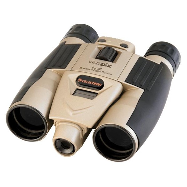 Celestron Fernglas Vista Pix 8x32, 2,0 Megapixel, gold