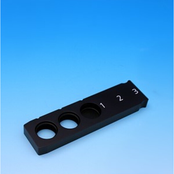 ZEISS Filter slider A 14x40 mm, 3-way for filter diameter 25 mm