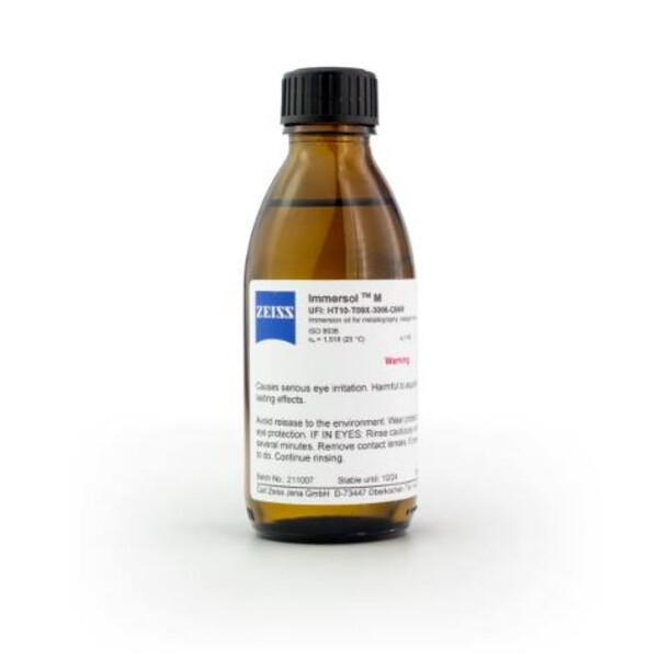 ZEISS Immersion oil Immersol M, 100 ml bottle