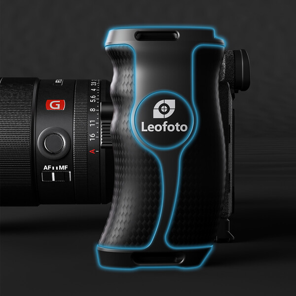 Leofoto Camera Cage Handle CH-5L left