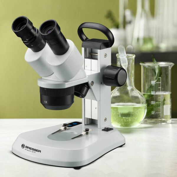 Bresser Stereo microscope Analyth STR 10x-40x bino; Greenough; 50mm; 10x/20; 10-40x; LED, camera, 2MP