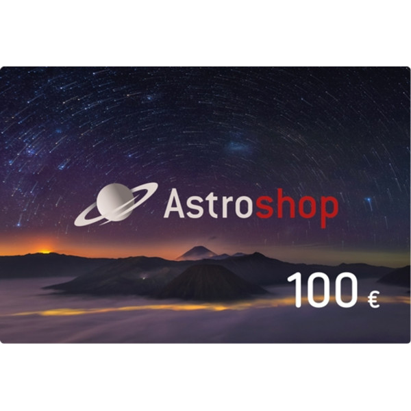 Astroshop voucher at a Value of 100 €