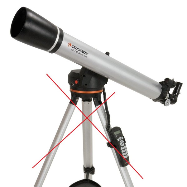 Celestron Teleskop Tubus AC 80/900 (gebraucht)