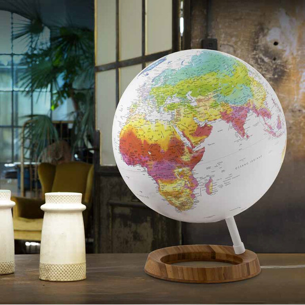 Atmosphere Globe Climate zones of the earth 25cm
