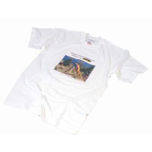 Berlebach T-Shirt prints Grïoesse on M with fox at the stand,