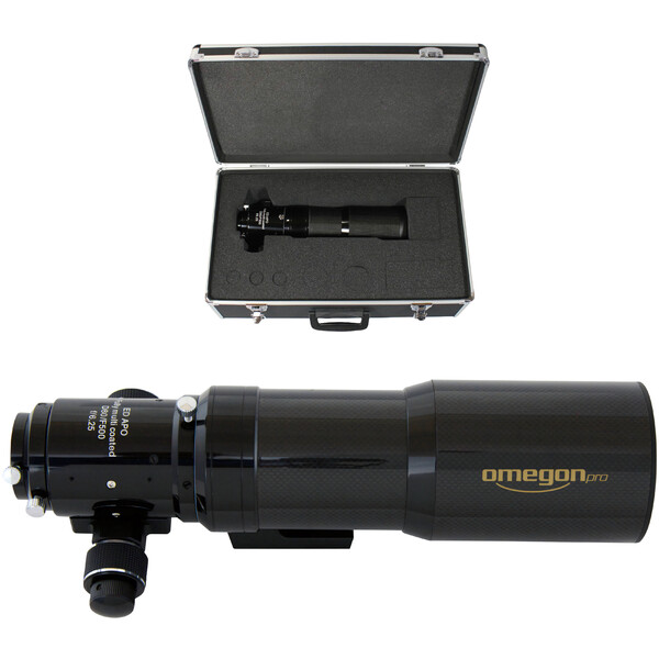Omegon Apochromatischer Refraktor Pro APO AP 80/500 ED Carbon OTA (Normale Gebrauchsspuren)