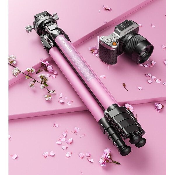 Leofoto Carbon tripod LY-265CF Mr. Y pink