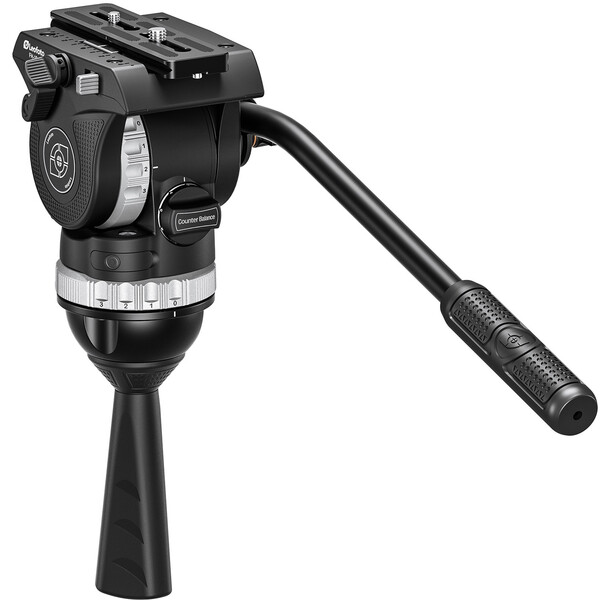 Leofoto Carbon tripod LVF-163C + FH-10 Videostativset
