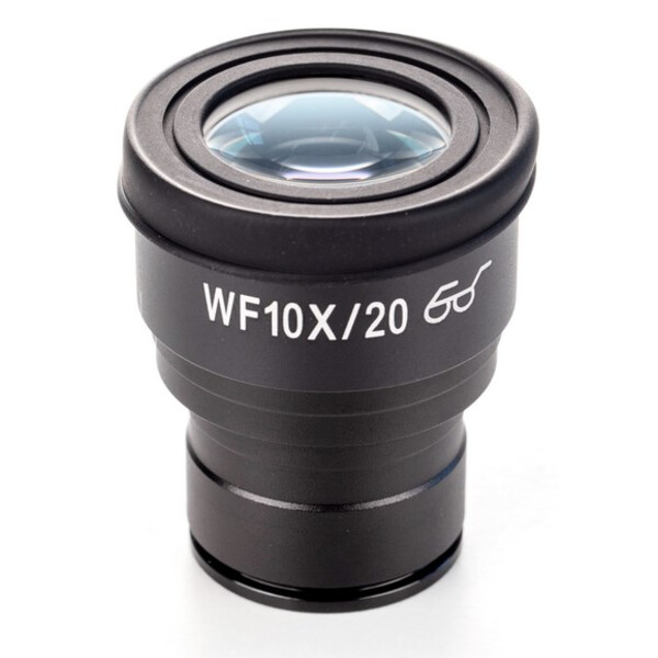 Kern Eyepiece Ø 30 mm, OBB-A1591, HWF 10x/Ø20mm, with scale, high eye point, anti-fungus