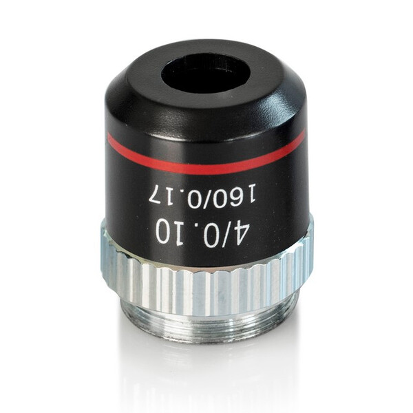 Kern Objectives: OBB-A3203, achromatic, 4x/0.1mm, w.d. 27mm