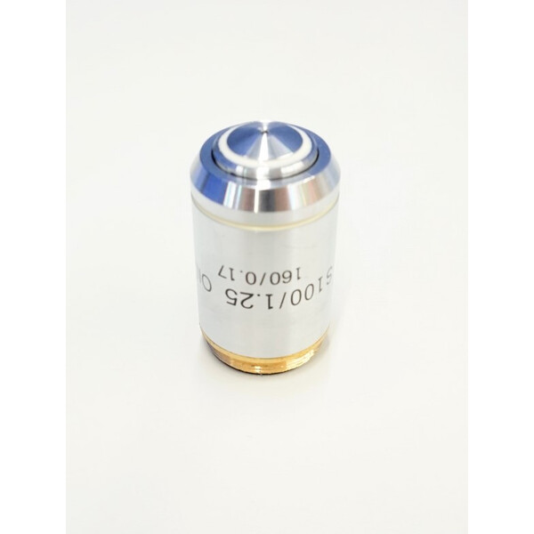 Kern Objective Lenses, OBB-A3207, achro, 100x/1.25, oil, spring-loaded, w.d. 0.2mm