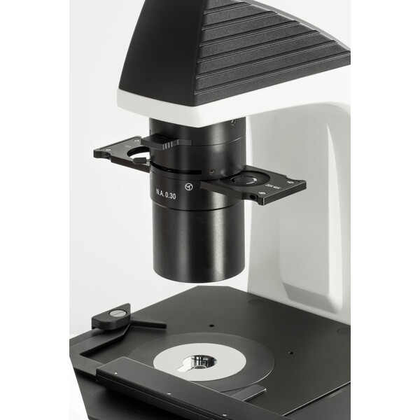 Kern Inverted microscope OCM 168, FL, PH, trino, Abbe-N.A.-0,3-Condensor fix, 10x-40x, 5W LED, Al/Dl
