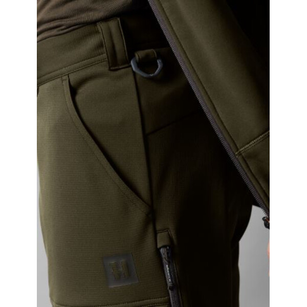 Härkila Deer Stalker Light Trousers, Willow green/Shadow brown, size 54