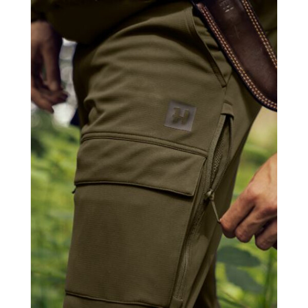 Härkila Deer Stalker Light Trousers, Willow green/Shadow brown, size 54