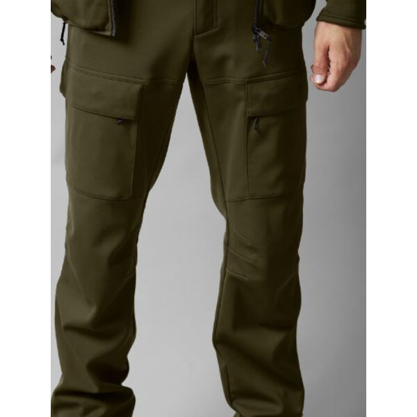 Härkila Deer Stalker Light Trousers, Willow green/Shadow brown, size 54