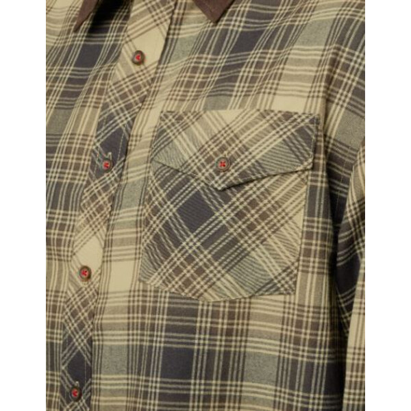 Härkila Driven Hunt shirt, light teak check, size S