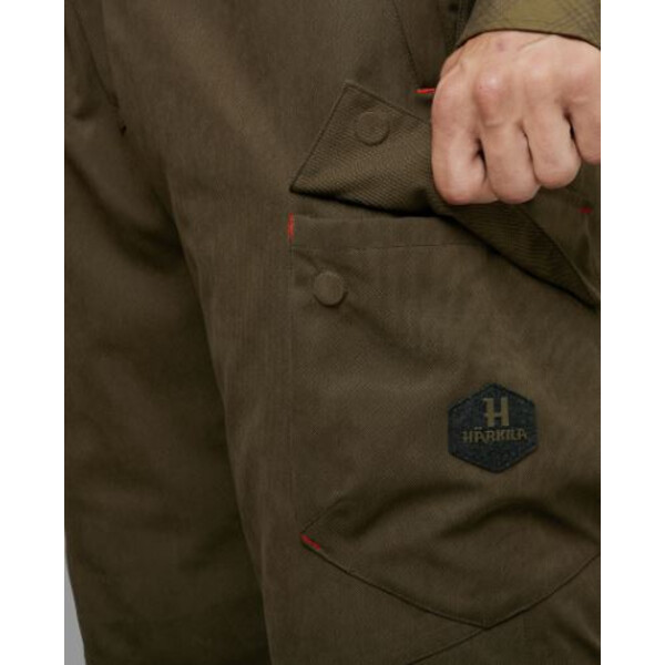 Härkila Driven Hunt HWS Insulated Trousers, Willow Green, size 52