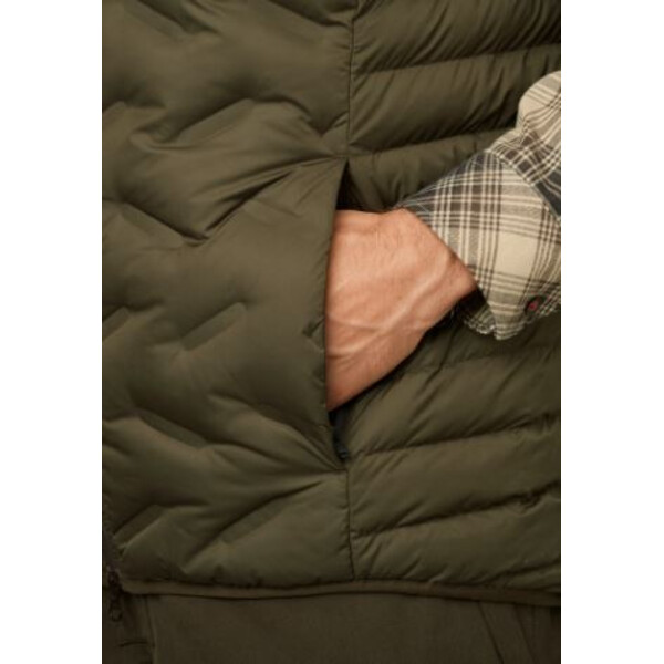Härkila Driven Hunt insulated waistcoat, Willow green, size L