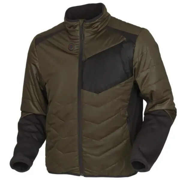 Härkila Heating jacket, Willow green/Black, size S