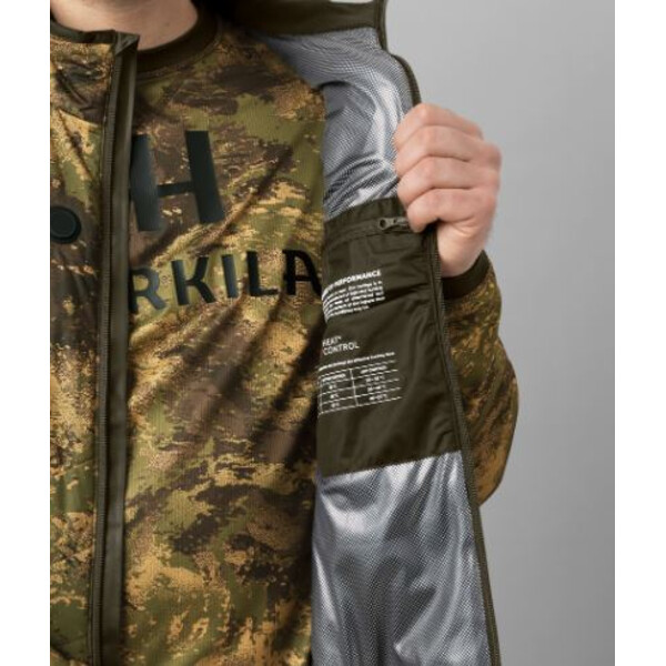 Härkila Heating Vest Camo, AXIS MSP®Forest green, size S