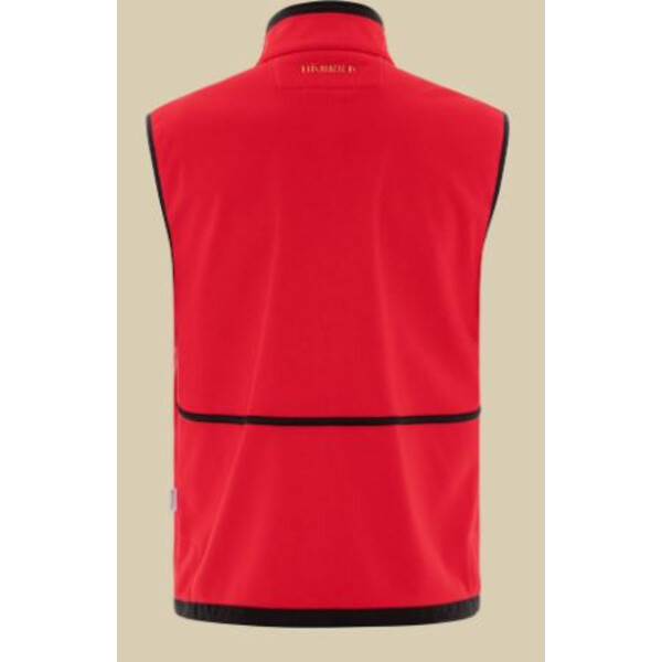 Härkila Kamko fleece vest, brown/red, size L