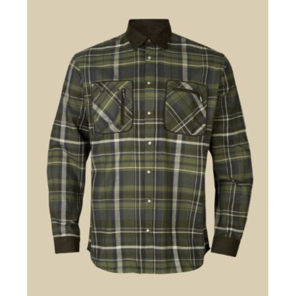 Härkila Pajala shirt, Olive check, size XL