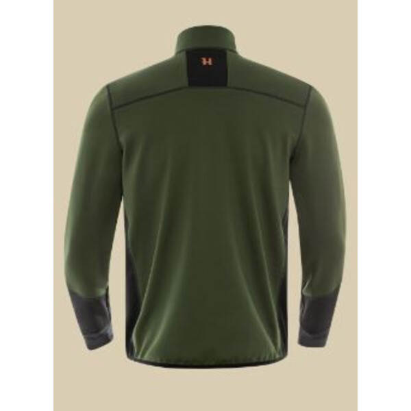 Härkila Scandinavian fleece jacket, Duffel green/black, size XXL